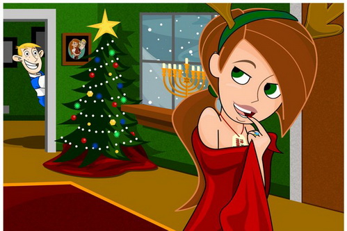 Cartoon Christmas Fucking - Kim Possible groupsex - TV Cartoon Porn Fan Blog