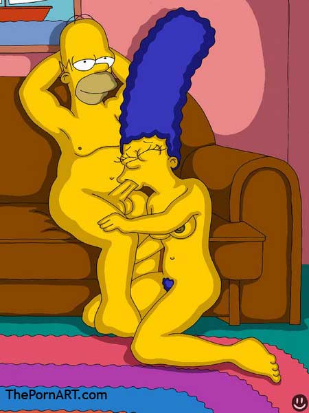 Blowjob by Marge Simpson