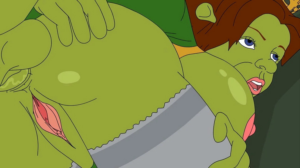 Shrek and Fiona hentai toons anal